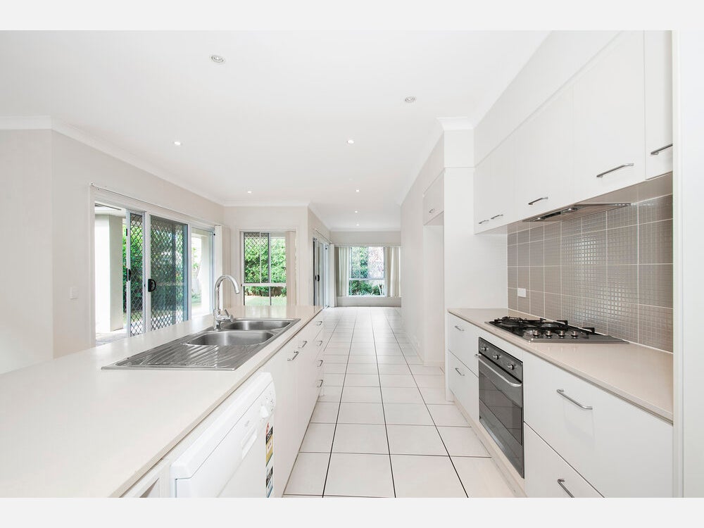 Modern, clean kitchen interior